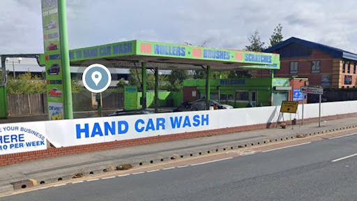 Green hand car wash