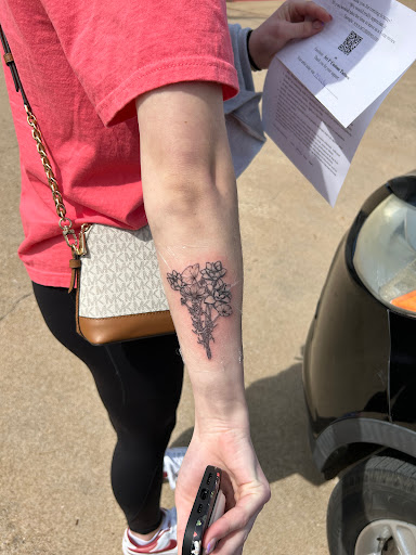 Explore mother daughter son tattoo ideas, creative tattoo ideas in Weatherford, available at Art 1st Custom Tattoos