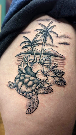 Explore female tattoo ideas for arm, creative tattoo ideas in Scranton, available at Black Sheep Tattoo & Piercing Studio