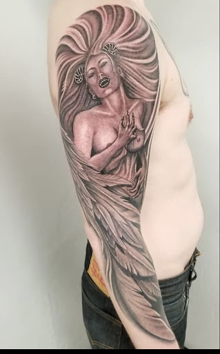 Explore clone trooper tattoo ideas, creative tattoo ideas in Peoria, available at Modern Ink Tattoo