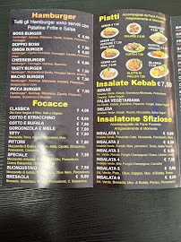 Pizzeria Miss3 pizzeria kebab à Turin (la carte)
