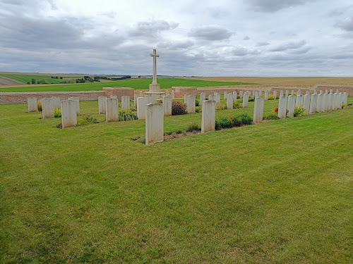 Cimetière militaire Commonwealth War Cemetery Point 110 Nouveau Fricourt
