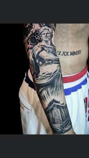 Explore shoulder arm tattoo ideas, creative tattoo ideas in Chicago, available at TATTOO UNION CHICAGO