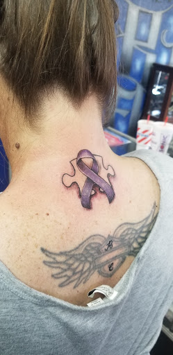 Explore shoulder tribal tattoo ideas, creative tattoo ideas in Lubbock, available at Sinners & Saints Art Company