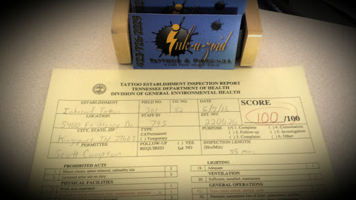 Tattoo Shop «Inkazoid Tattoos», reviews and photos, 5400 Fort Henry Dr, Kingsport, TN 37663, USA