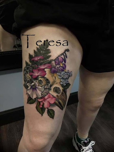 Explore indian feather tattoo ideas, creative tattoo ideas in Sanford, available at Venom Ink Tattoo