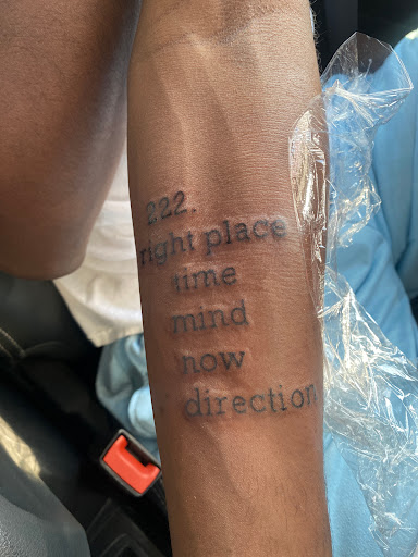 Explore men's neck tattoo ideas, creative tattoo ideas in Oak Grove, available at Hell or High Water Tattoo Shop