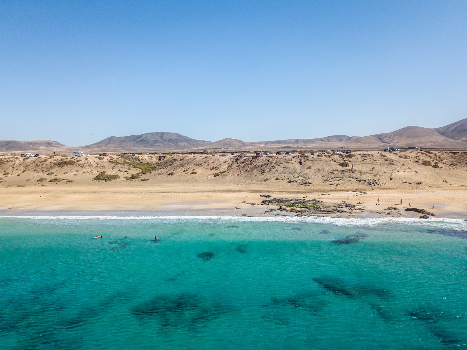 Playa del Castillo的照片 带有长直海岸