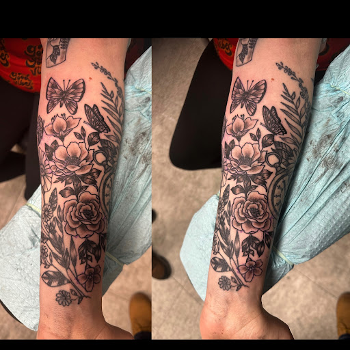 Explore isaac tattoo ideas, creative tattoo ideas in Hudson Falls, available at ALTERED ADDICTION TATTOOS