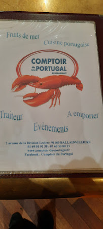 Comptoir du Portugal à Ballainvilliers carte