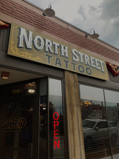 Explore traditional elbow tattoo ideas, creative tattoo ideas in Salem, available at North Street Tattoo