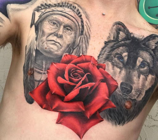 Explore moto tattoo ideas, creative tattoo ideas in Bossier City, available at Hand Forged Tattoo - Bossier City