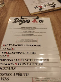 Degus&Co à Toulouse menu