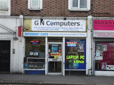 Reviews of G N Computers in London - Computer store