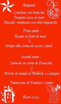 Menu du Trattoria Alle due Torri à Genoa