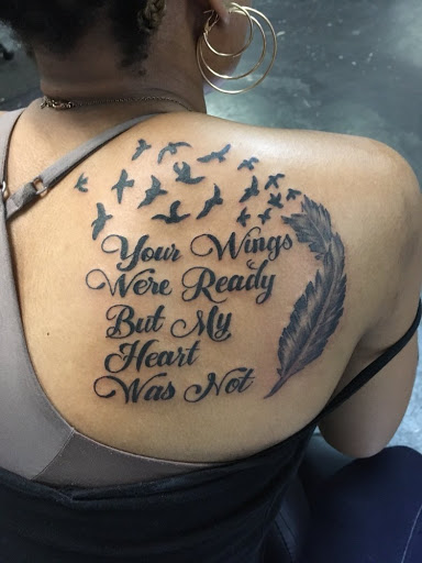 Explore hair stylist tattoo ideas, creative tattoo ideas in Houston, available at Vibes Tattoo Studio Houston