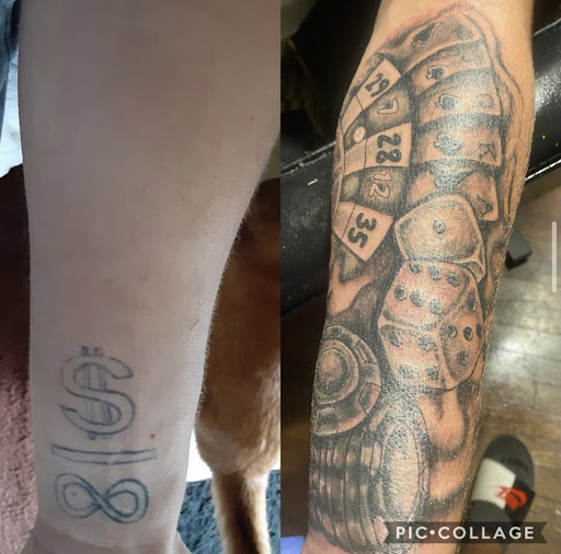 Explore narrow tattoo ideas, creative tattoo ideas in Hot Springs National Park, available at UnderGroundInk