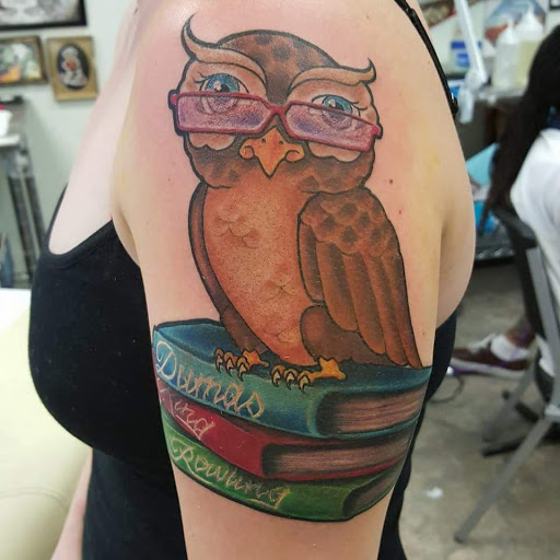 Tattoo Shop «Custom Tattoos By Andy», reviews and photos, 239 Alamo Beach Rd, Pipe Creek, TX 78063, USA