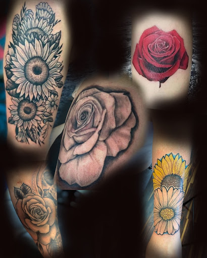 Explore women tattoo sleeve ideas, creative tattoo ideas in Bainbridge, available at Bainbridge Tattoo Company