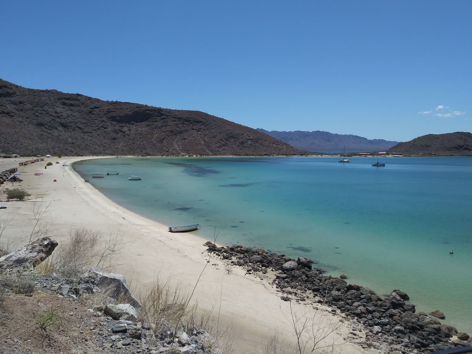 Valokuva Playa La Escondidaista. pinnalla beige iekka:n kanssa