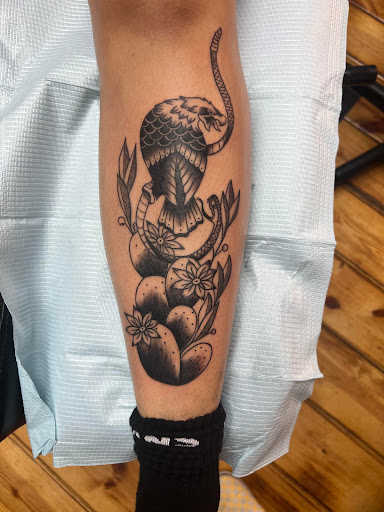 Explore first male tattoo ideas, creative tattoo ideas in Sioux City, available at Thorn-Side Tattoo & Piercing