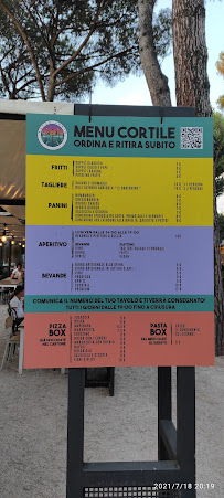 Parco Appio à Rome menu