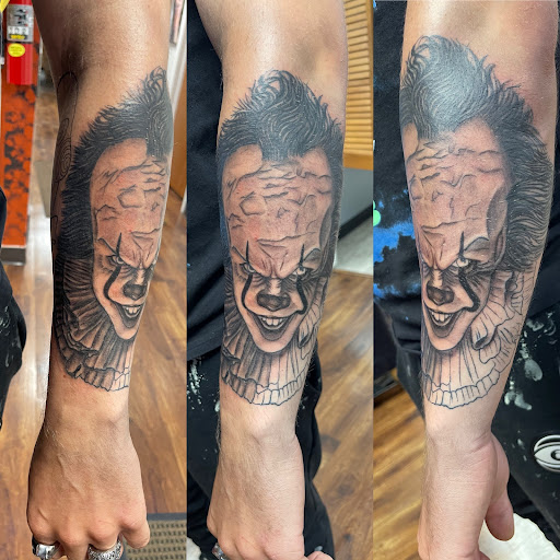 Explore cute neck tattoo ideas, creative tattoo ideas in Des Moines, available at Skin Kitchen Tattoo