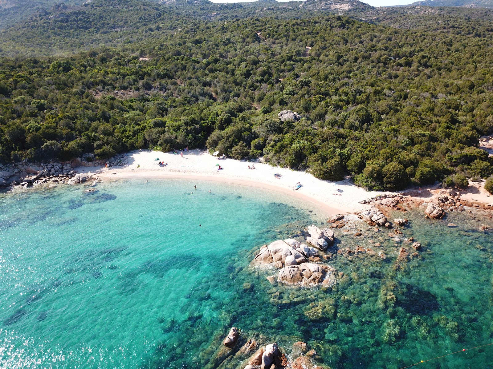 Foto von Piccola Lisciaruja Strand wilde gegend