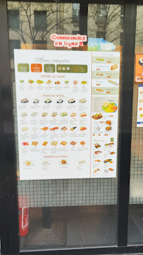 Menu / carte de Arito Sushi à Paris