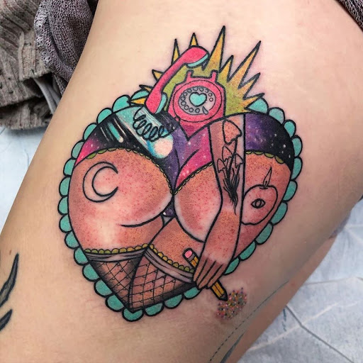 Explore leg tattoo ideas male, creative tattoo ideas in Virginia Beach, available at Studio Evolve