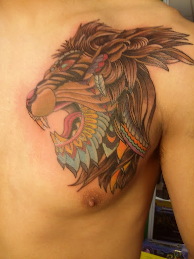 Explore norse pagan tattoo ideas, creative tattoo ideas in Fritch, available at Stars & Stripes Electric Tattoos