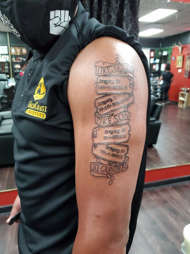 Explore greek tattoo ideas for men, creative tattoo ideas in Las Vegas, available at Black Sacrament Tattoo