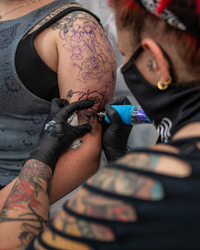 Explore french tattoo ideas, creative tattoo ideas in El Paso, available at American Tattoo Society of Ft Bliss