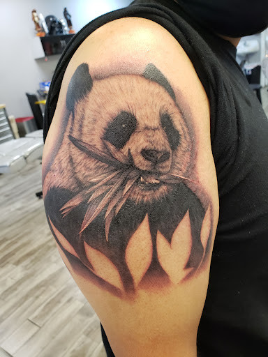 Explore pot leaf tattoo ideas, creative tattoo ideas in Atlanta, available at Empyrean Tattoo Studio