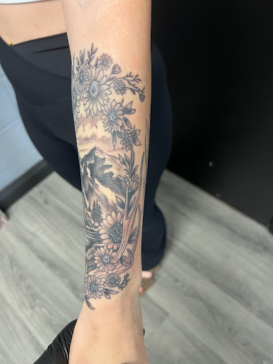 Explore maiden name tattoo ideas, creative tattoo ideas in Pittsburg, available at Delta Art & Tattoo