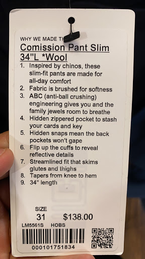 Sportswear Store «lululemon», reviews and photos, 4400 Ashford Dunwoody Rd #2405, Dunwoody, GA 30346, USA