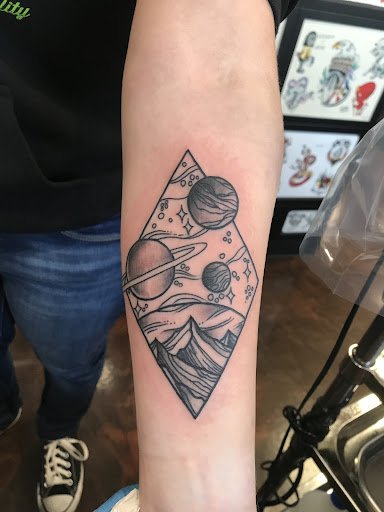 Explore over the garden wall tattoo ideas, creative tattoo ideas in Libertyville, available at Lucky Seven Tattoo