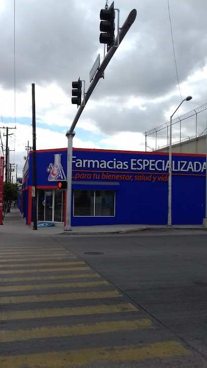 Farmacias Especializadas Sucursal Tijuana 2 Ignacio Zaragoza No. 8329, Esq, Av. Francisco I. Madero, Zona Centro, 22000 Tijuana, B.C. Mexico