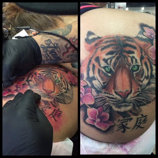 Explore bad bunny tattoos ideas, creative tattoo ideas in Colorado Springs, available at West Side Tattoo