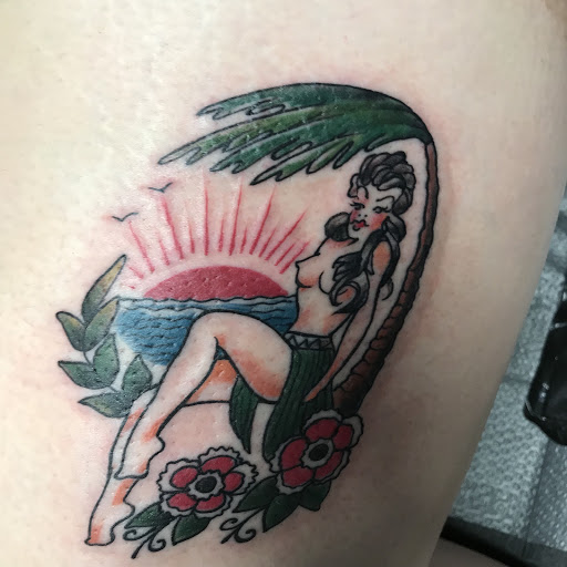 Explore ocean themed tattoo ideas, creative tattoo ideas in Augusta, available at Mr. Tattoo