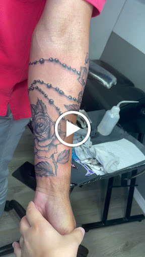 Explore semicolon butterfly tattoo ideas, creative tattoo ideas in Hartford, available at Florex ink studios LLC