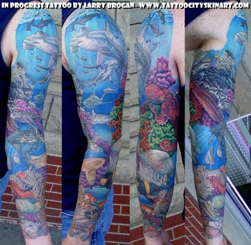 Explore dragonball z tattoo ideas, creative tattoo ideas in Lockport, available at Tattoo City by Larry Brogan