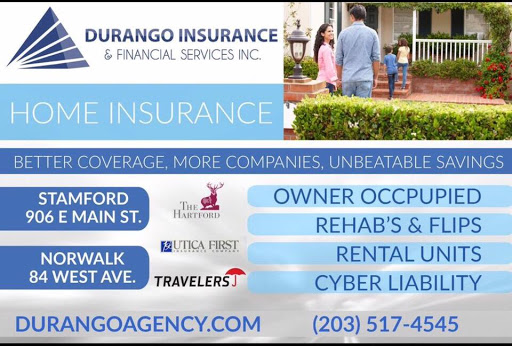 Durango Insurance, 906 E Main St, Stamford, CT 06902, Insurance Agency