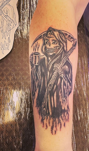 Explore men hand tattoo ideas, creative tattoo ideas in Wilmington, available at Wilmington Tattoo & Piercing