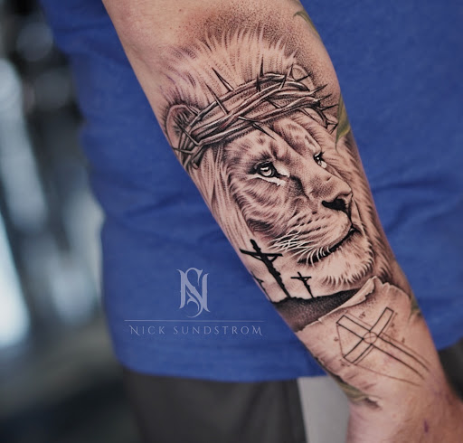 Explore cowboy boot tattoo ideas, creative tattoo ideas in Sarasota, available at Sovereign Studio Permanent Makeup & Tattoos