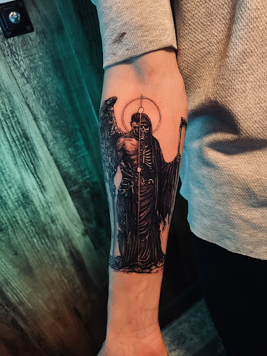 Explore pantera tattoo ideas, creative tattoo ideas in Hudson, available at The Bohemian Social Club