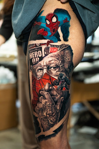 Explore tattoo cover up ideas for forearm, creative tattoo ideas in Corona, available at Crop Circles Tattoo Studio