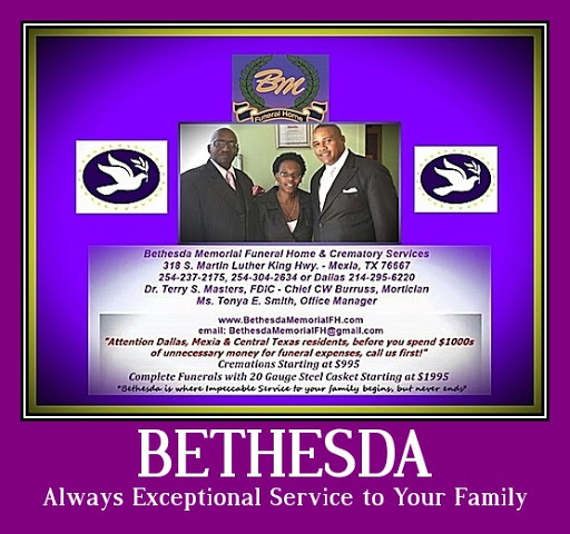 Funeral Home «Bethesda Memorial Funeral Directors & Crematory Services», reviews and photos, 106 Terrace Dr, DeSoto, TX 75115, USA