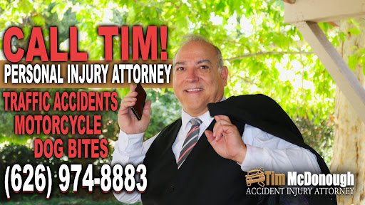 Personal Injury Attorney «West Covina Car Accident Attorney, Tim McDonough», reviews and photos