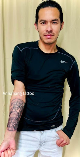 Explore angry tattoo ideas, creative tattoo ideas in Garden Grove, available at Anna Hang Tattoo